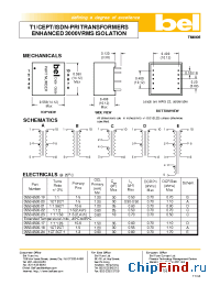 Datasheet 0553-6500-21 manufacturer BEL Fuse